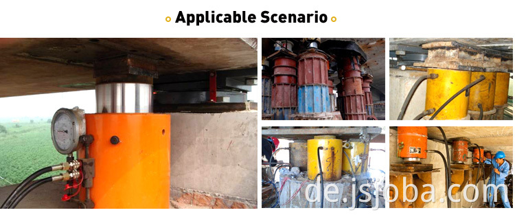 JRCS dünne Einzelwirkung hydraulische Jack 10 Tonne